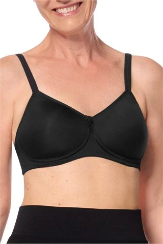 Amoena Lara Mastectomy Bra Black