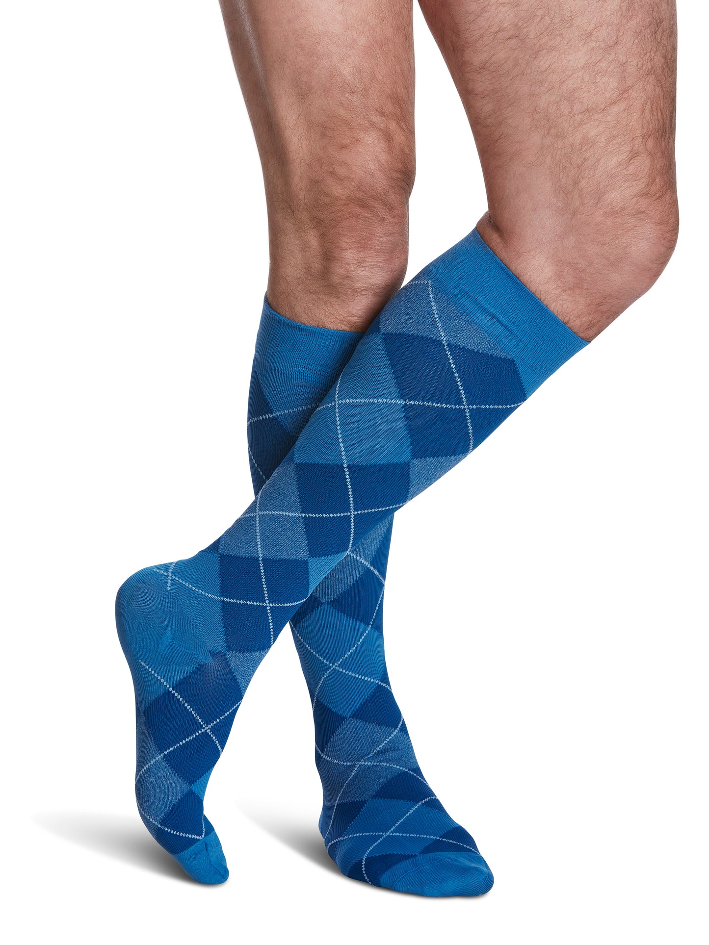 Sigvaris (15-20mmHg) | Men's Microfiber Shades Calf