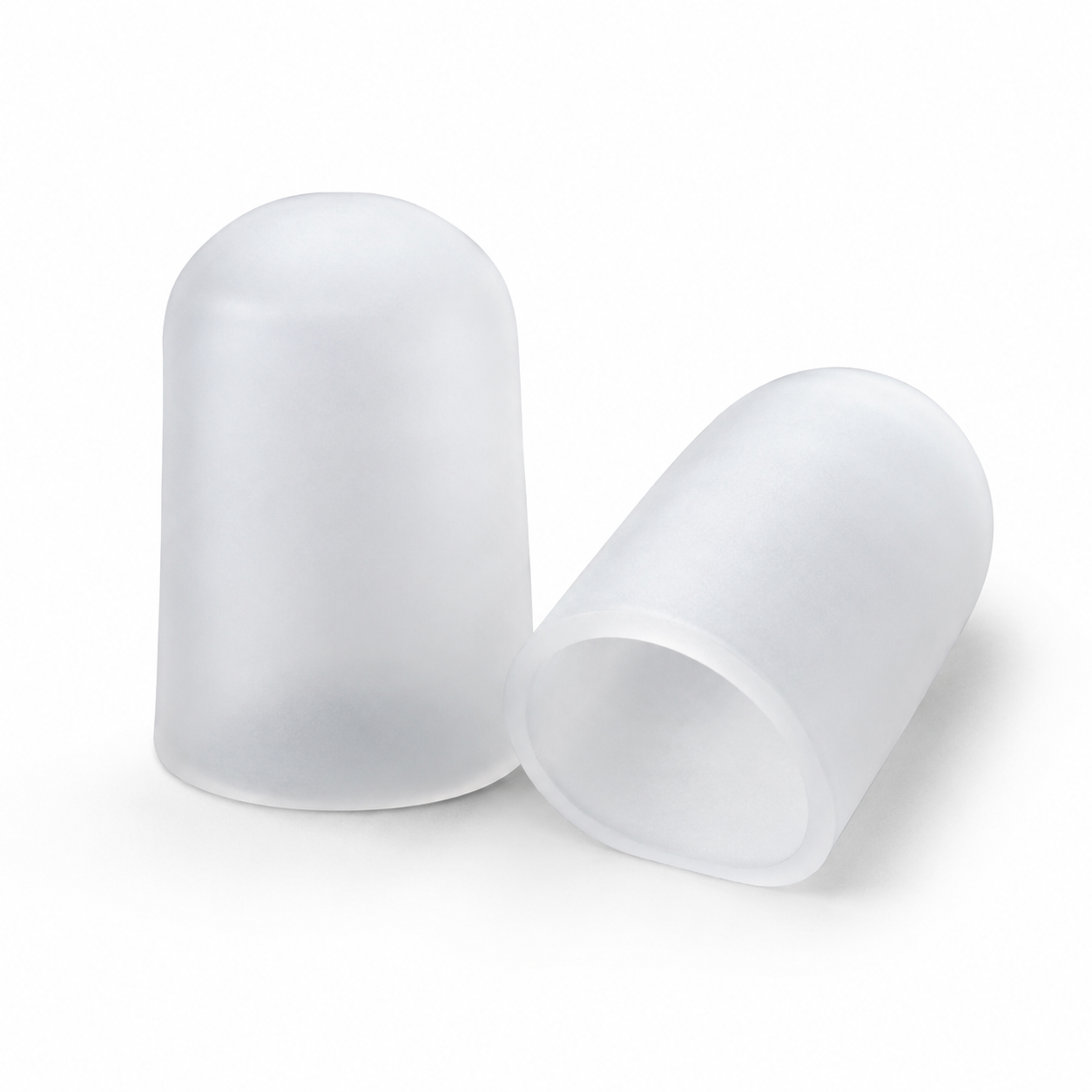 Gel Toe Caps – Silicone Toe Protectors, 2-Pack