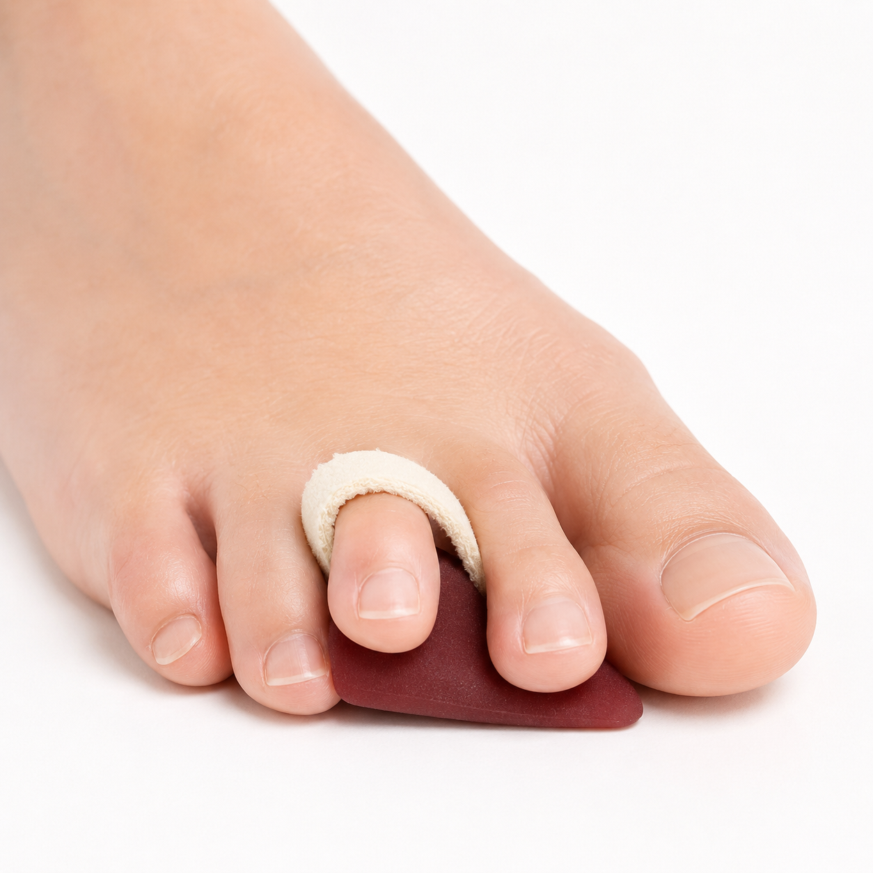 Dr. Jill’s Gel Toe Spreader with Loop - Toe Alignment and Hammer-Toe Cushion, 2-Pack