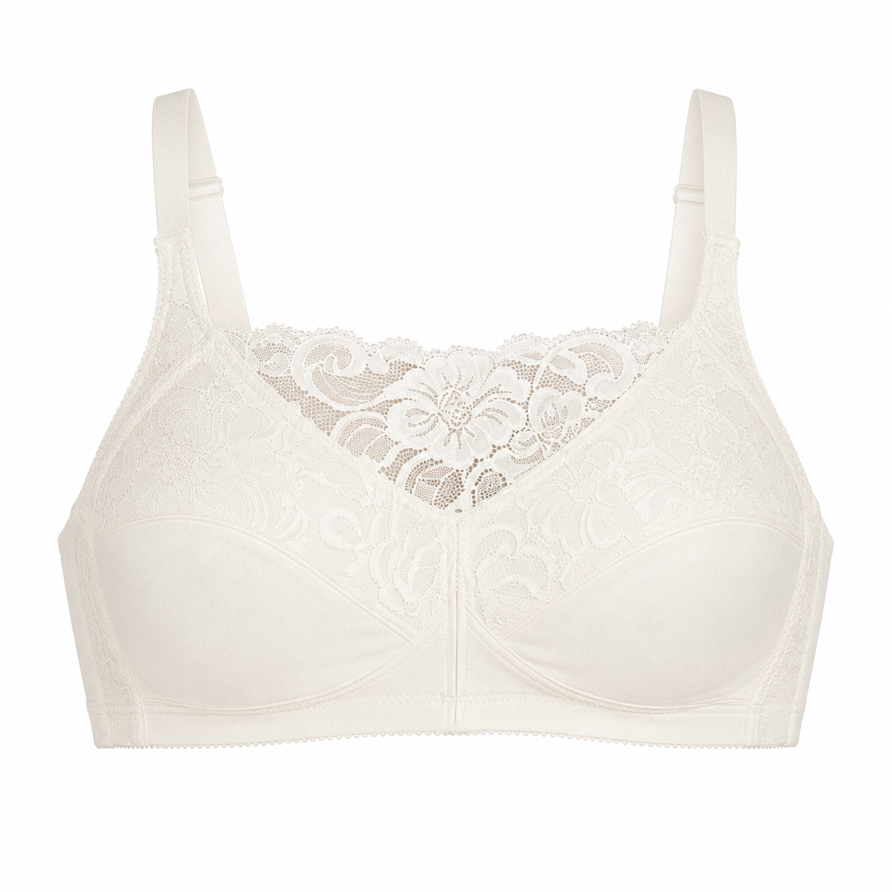 Amoena Isabel Wire-Free Camisole Pocketed Bra 2118 – Off-White (38B)