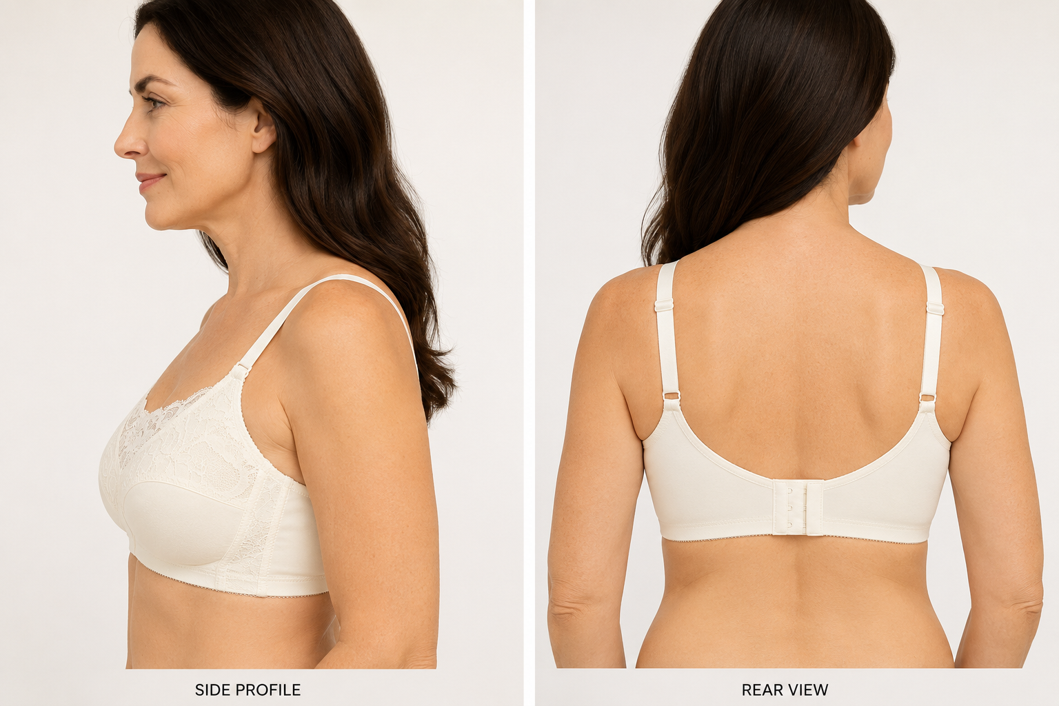 Amoena Isabel Wire-Free Camisole Pocketed Bra 2118 – Off-White (38B)