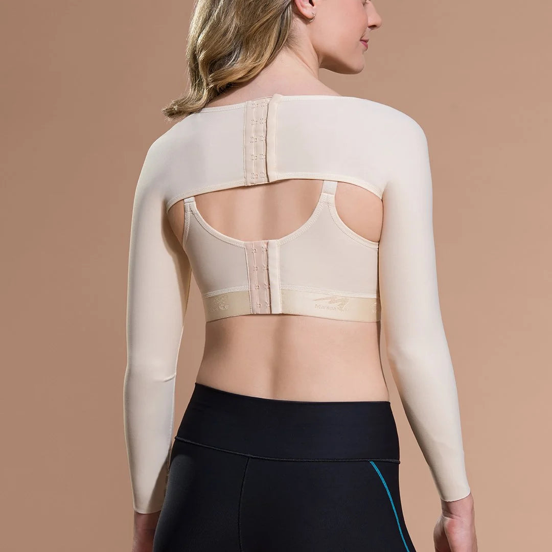 Marena | Long Sleeve Back-Closure Compression (Style SL)
