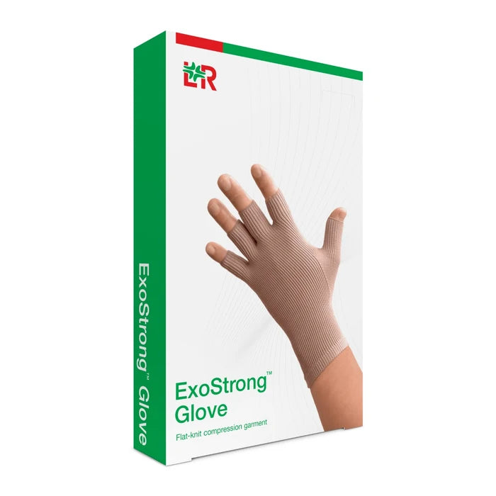 L&R ExoStrong Glove 20-30 mmHg, Full Finger