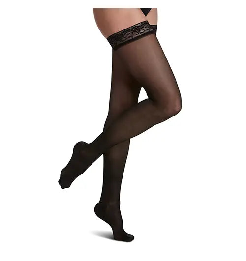 Sigvaris (15-20mmHg) | Sheer Fashion (Thigh-High)
