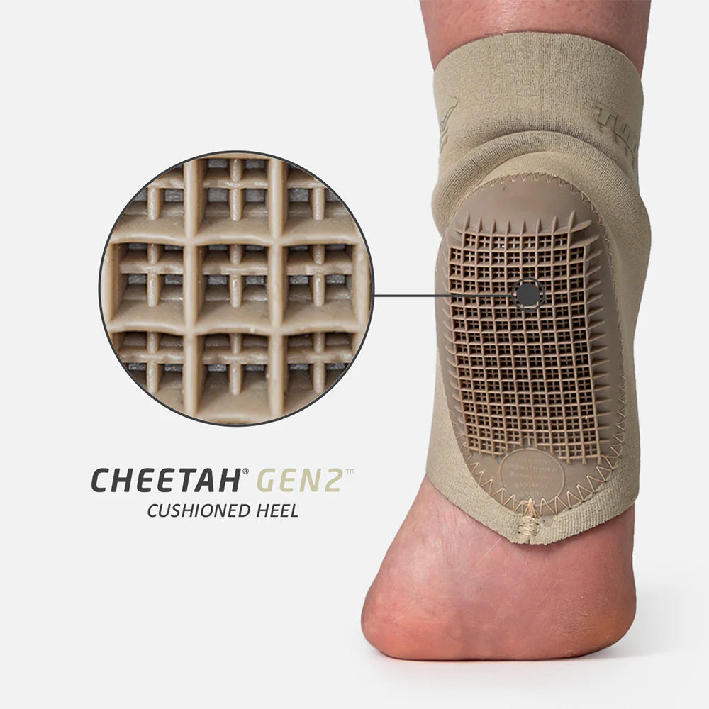 Tuli's Cheetah GEN 2 Heel Cup with Neoprene Sleeve