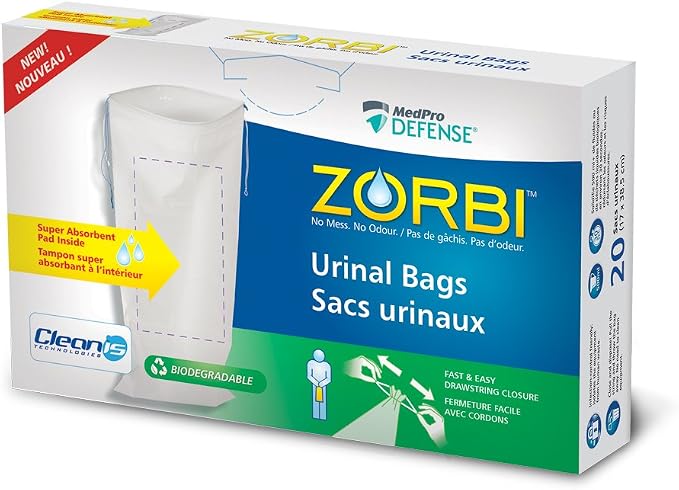 Zorbi Biodegradable Urinal Liners (20pk)