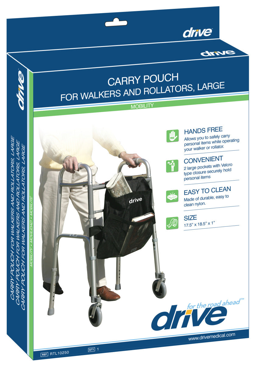 Drive | Large Carry Pouch (for walkers and rollators)