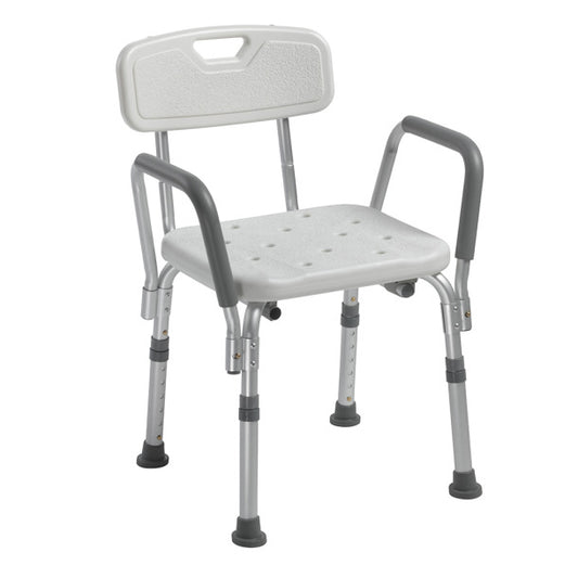 Drive | Bath Bench with Back and Padded Arms