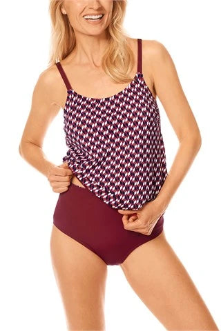 Amoena Apulia Half-Bodice Swimsuit Mastectomy