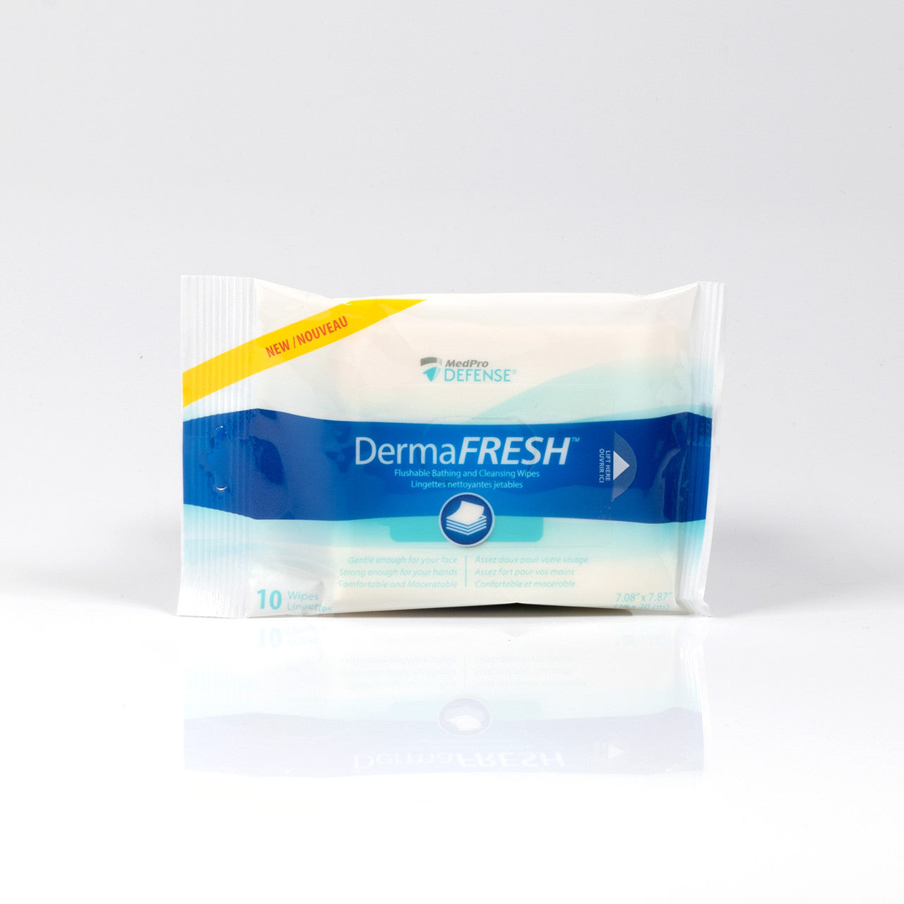 AMG | DermaFresh - Flushable Bathing and Cleansing Wipes