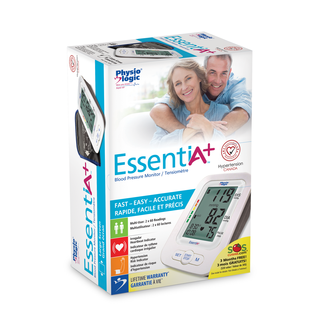AMG | Physio Logic SensA Blood Pressure Monitor