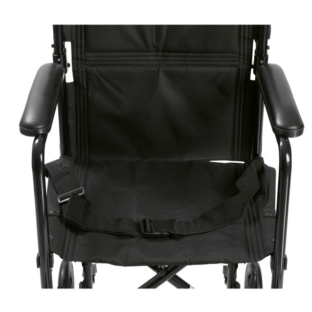 Drive | Aluminum Transport Chair - 19" Black