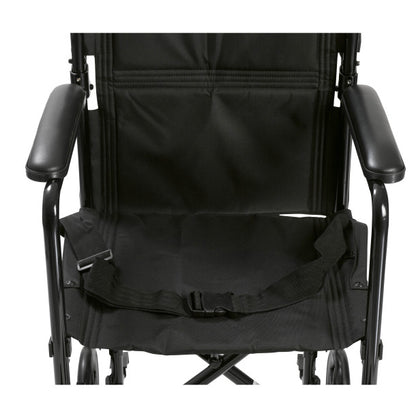 Drive | Aluminum Transport Chair - 19" Black