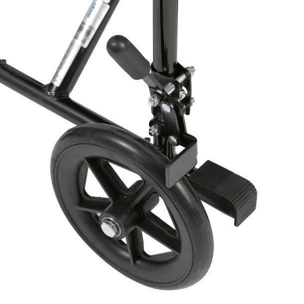 Drive | Aluminum Transport Chair - 19" Black