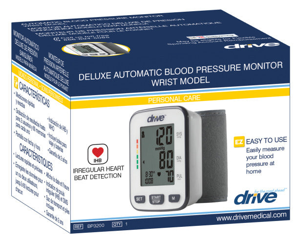 Drive | Deluxe Automatic Blood Pressure Monitor, Wrist