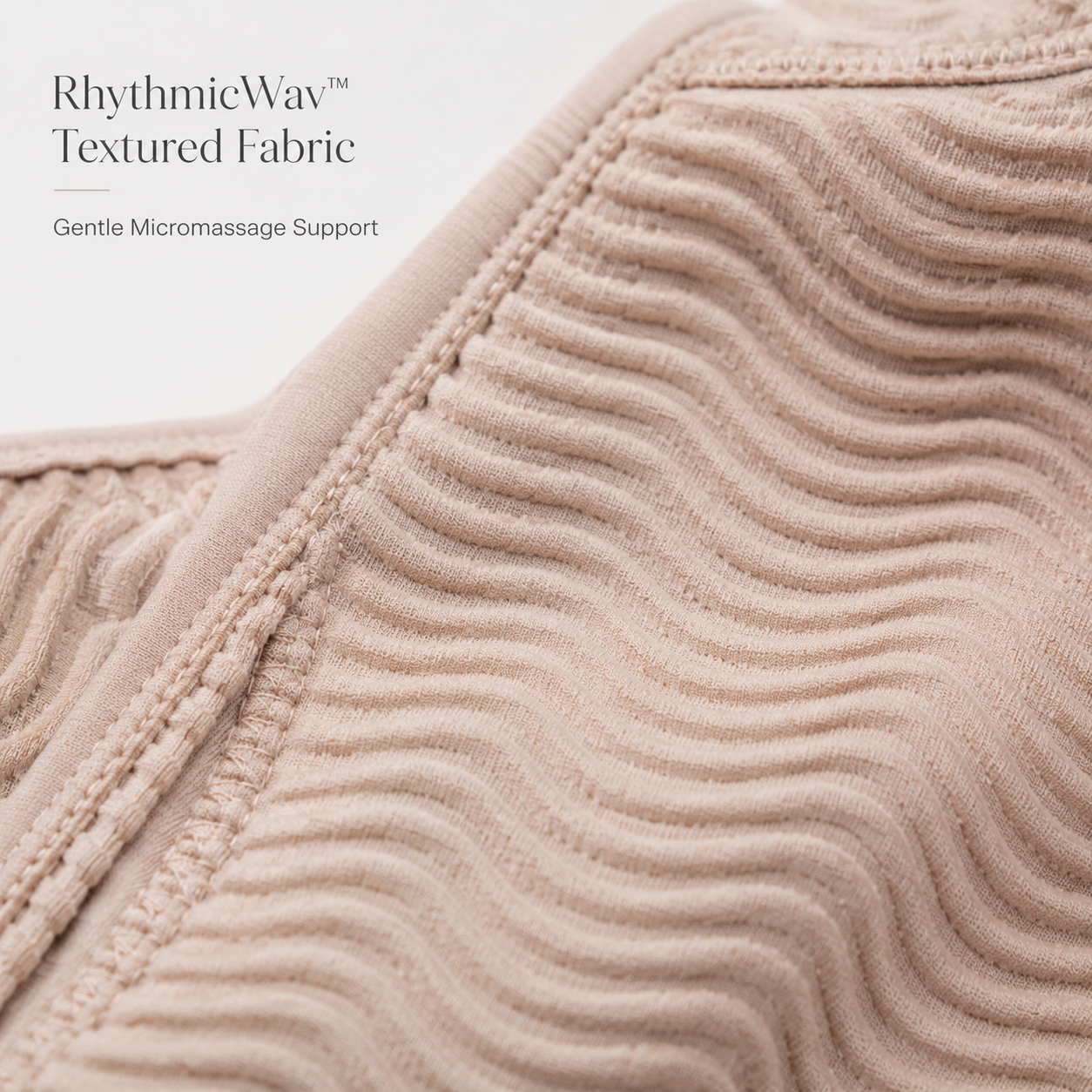 Wear Ease | Karena Vest – Textured Gradient Compression 20-30mmHg with Front Zipper