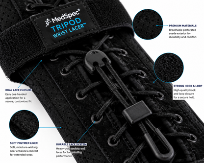 MedSpec® Tripod™ Wrist Lacer™ Wrist Support
