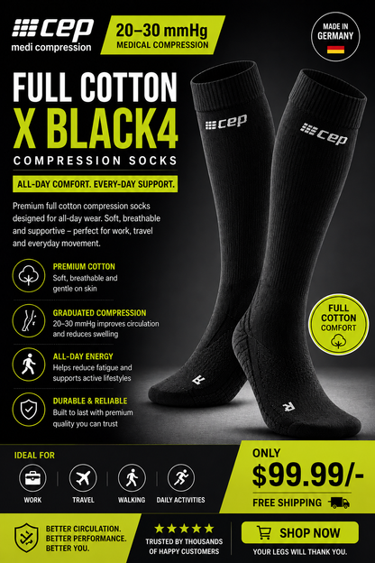 CEP Hiking Merino Compression Socks - Women’s 20–30 mmHg