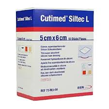 BSN | Cutimed Siltec L - Thin silicone foam dressing 5cmx6cm