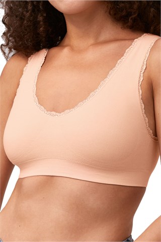 Amoena Kitty Mastectomy Bra  Rose