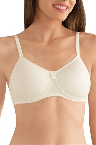 Amoena Lara Mastectomy Bra Off-White