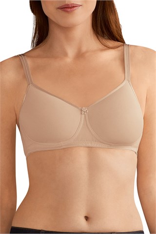 Amoena Mara Mastectomy Bra (Light Sand) & (Off-White)