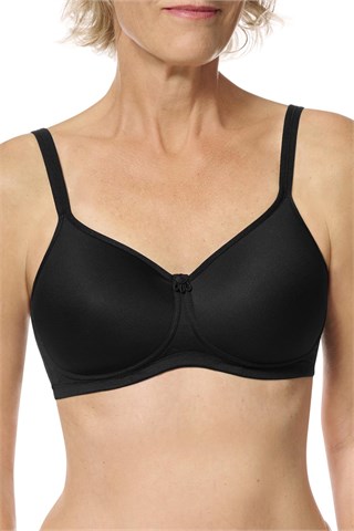 Amoena Mara Mastectomy Bra Black