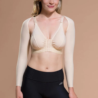 Marena | Long Sleeve Back-Closure Compression (Style SL)