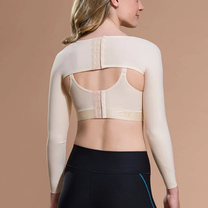 Marena | Long Sleeve Back-Closure Compression (Style SL)
