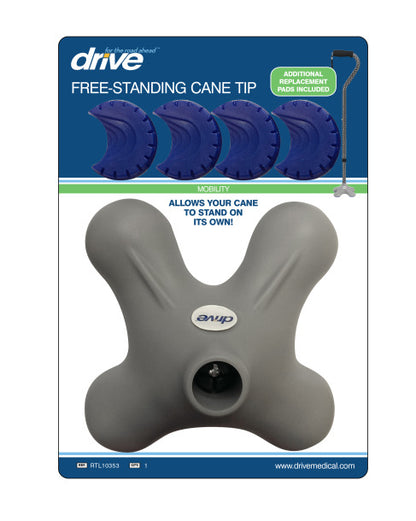 Drive | Quad Cane Tip Free Standing