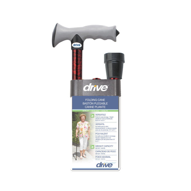 Drive | Adjustable Aluminum Folding Canes with Gel Grip