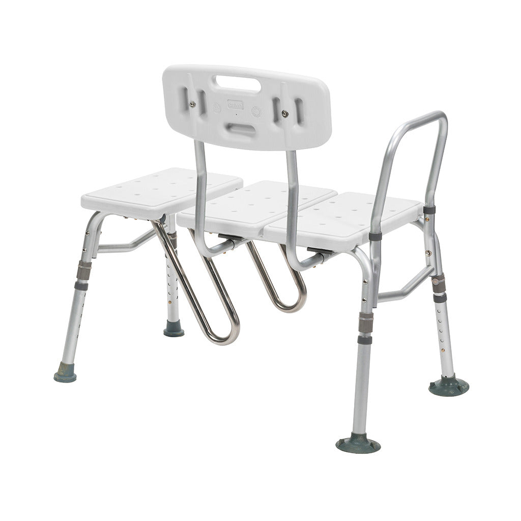 Drive | Spash Defense Transfer Bench with Curtain Guard Protection