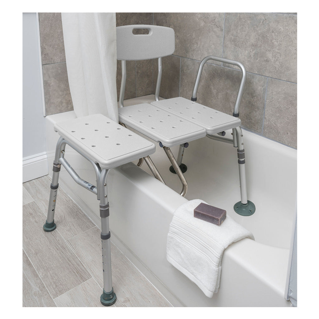 Drive | Spash Defense Transfer Bench with Curtain Guard Protection