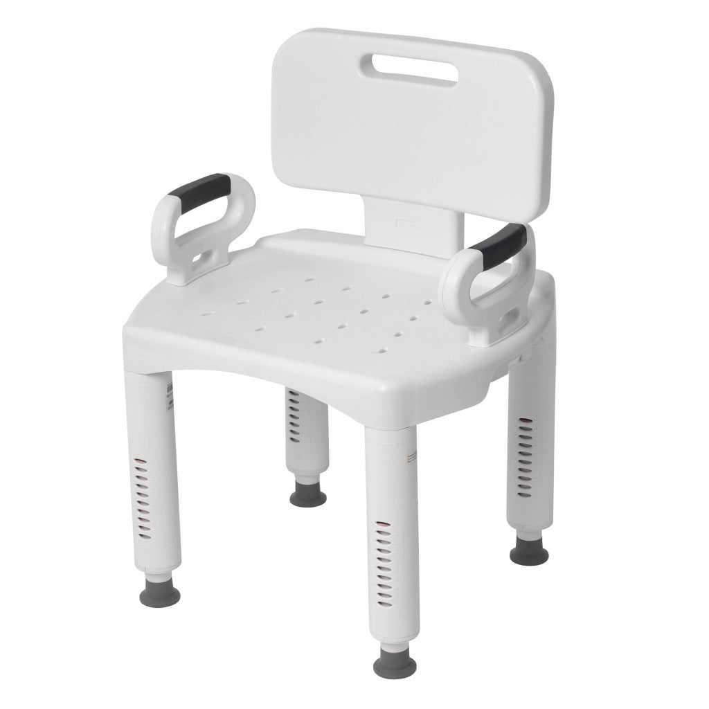 Drive | Premium Series Shower Chair with Back and Arms