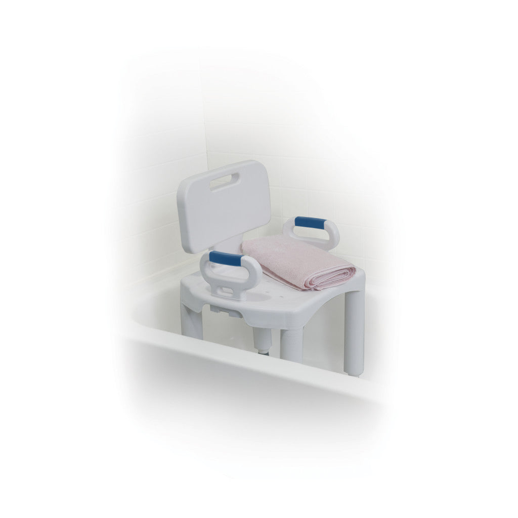 Drive | Premium Series Shower Chair with Back and Arms