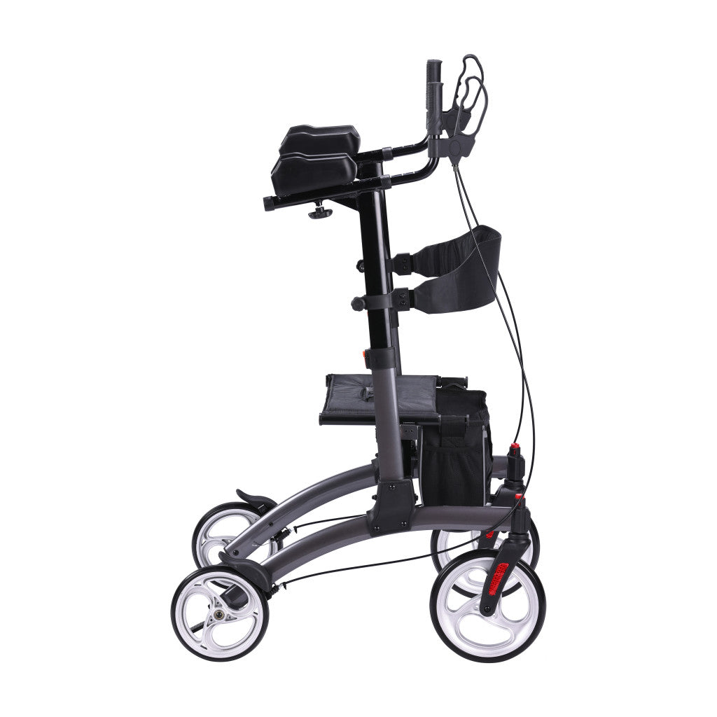 Drive | Elevate Upright Rollator Grey