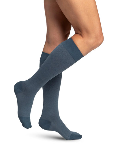 Sigvaris (20-30mmHg) | Women's Microfiber Patterns (Knee-High)