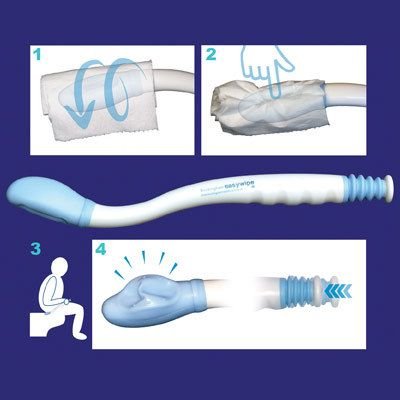 Easy Wipe Toilet Aid