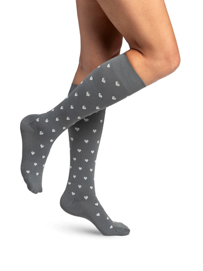 Sigvaris (20-30mmHg) | Women's Microfiber Patterns (Knee-High)