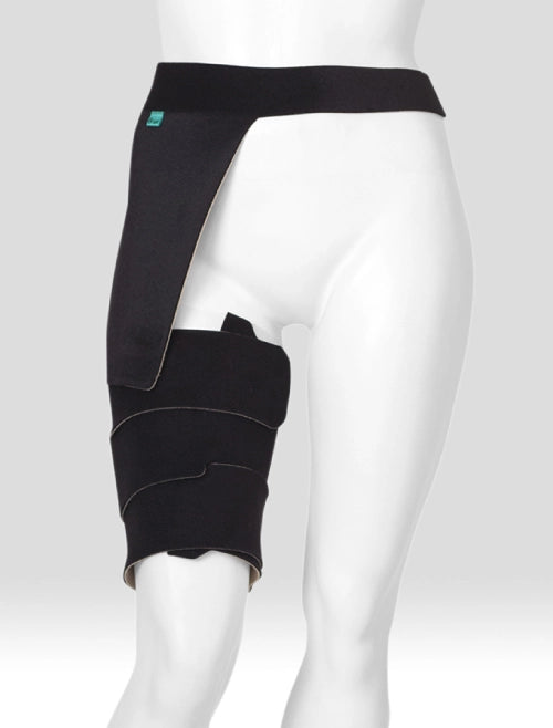 Juzo Reversa Compression Wrap Hip Attachment – One Size Adjustable Thigh Wrap Support