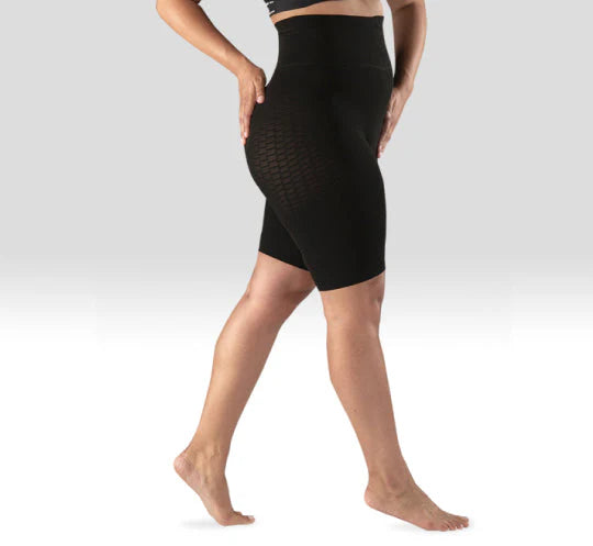 Juzo | Sensation Compression Shorts Black 15-20 mmHg