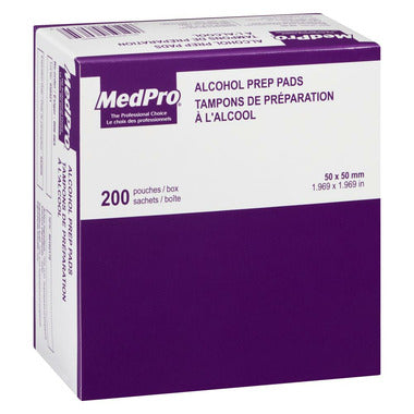 MedPro | Alcohol Prep Pads (200 Pack)
