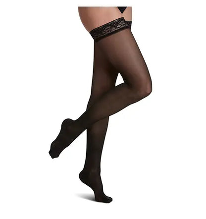 Sigvaris (15-20mmHg) | Sheer Fashion (Thigh-High)