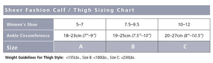 Sigvaris (15-20mmHg) | Sheer Fashion (Thigh-High)