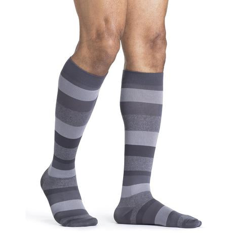 Sigvaris (20-30mmHg) | Men's Microfiber Patterns (Knee-High)