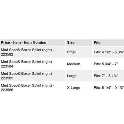MedSpec | Boxer Splint