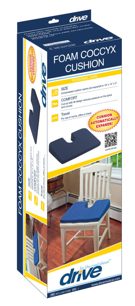 Drive | Foam Coccyx (Tail Bone) Wedge Cushion
