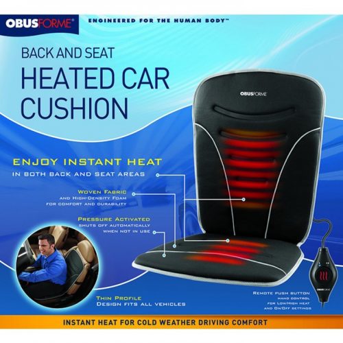 ObusForme | Heated Car Seat Cushion