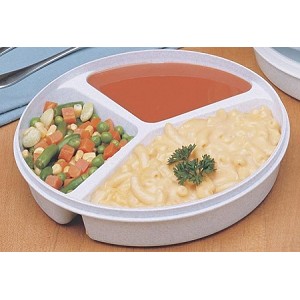 Partitioned Scoop Dish with Lid